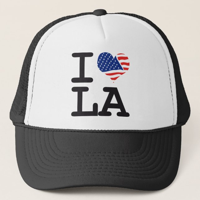 Casquette J'aime la LA (Devant)