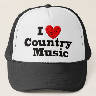 Casquette J'aime la musique country