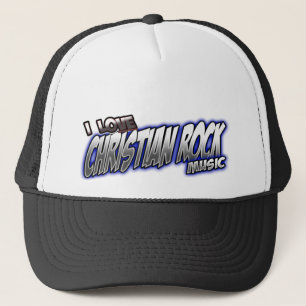 Casquette J'aime la musique rock CHRÉTIENNE