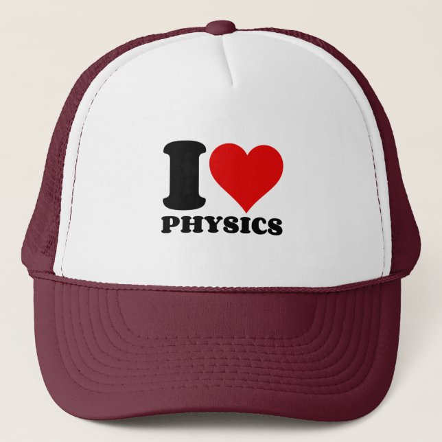 CASQUETTE J'AIME LA PHYSIQUE (Devant)