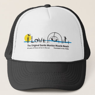 Casquette J'aime la plage originale de muscle de Santa
