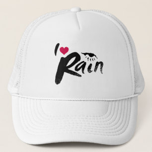 Casquette J'aime la pluie