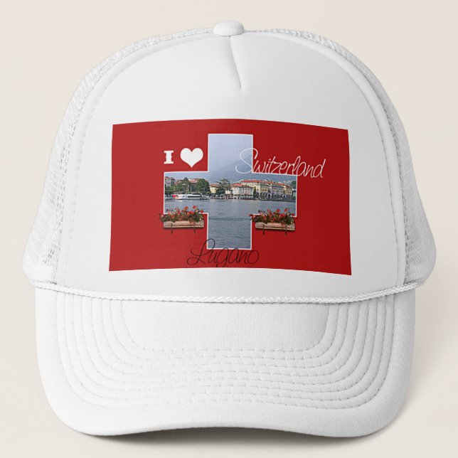 Casquette J'aime la Suisse (Devant)