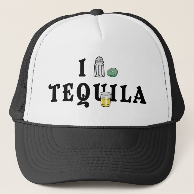 Casquette J'aime la tequila (Devant)