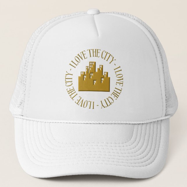 Casquette J'aime la ville (Devant)