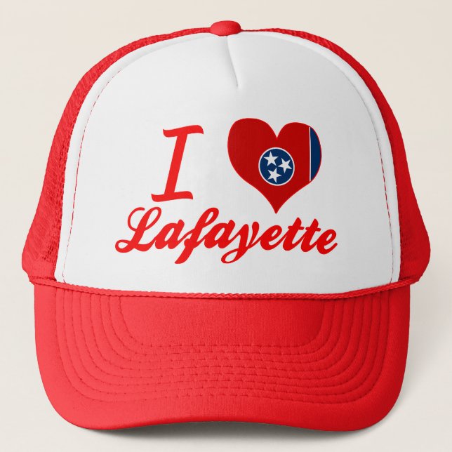 Casquette J'aime Lafayette, Tennessee (Devant)