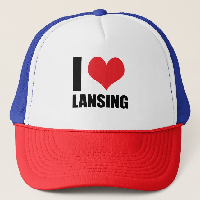 Casquette J'aime Lansing (Devant)
