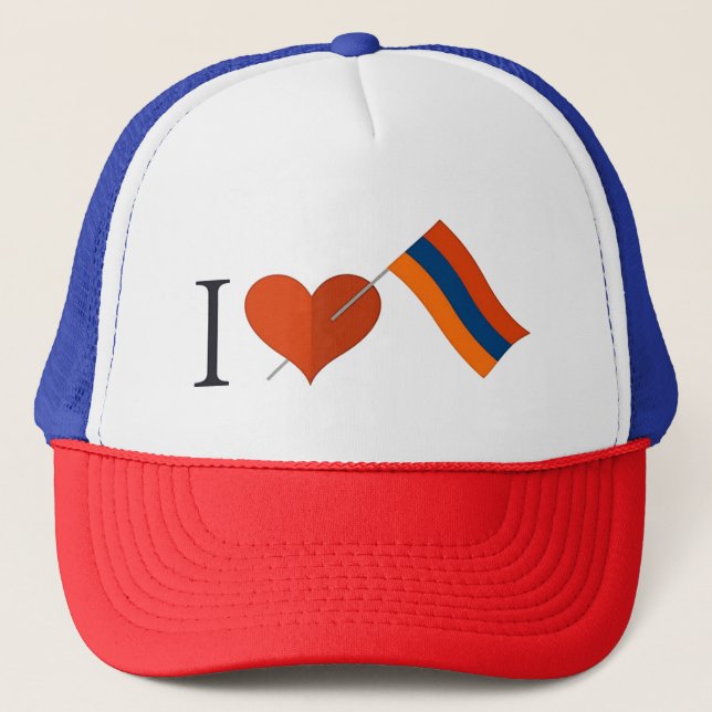 Casquette J'aime l'Arménie (Devant)