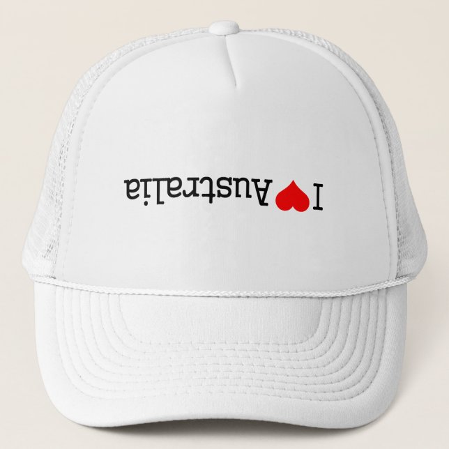Casquette J'aime l'Australie (Devant)
