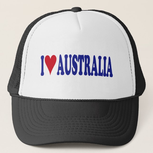Casquette J'aime l'Australie (Devant)