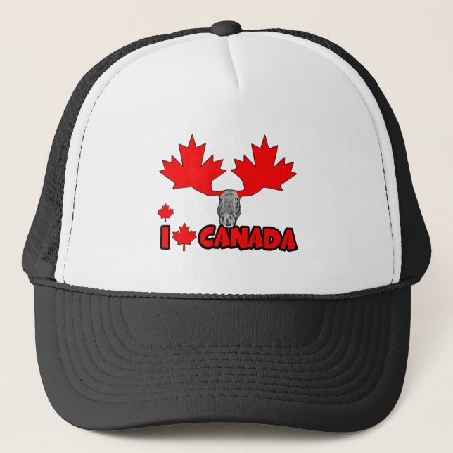 Casquette J'aime le Canada (Devant)