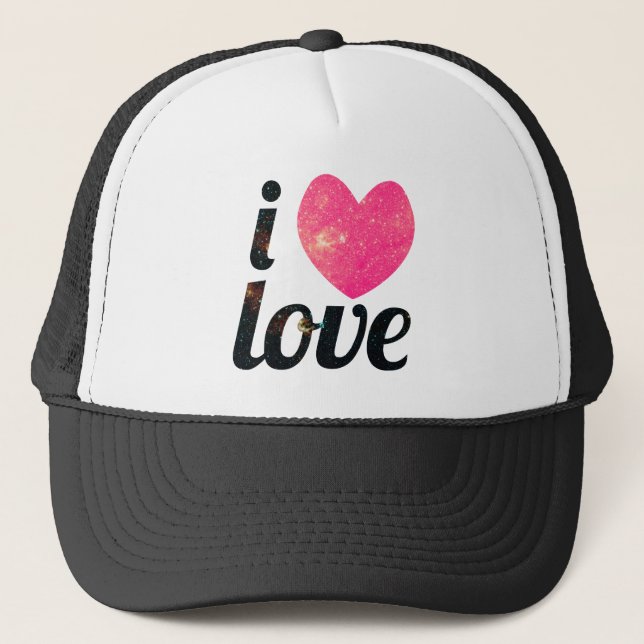 Casquette J'aime le coeur (Devant)