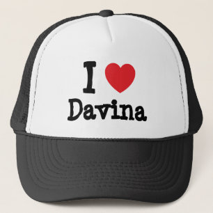 Casquette J'aime le coeur de Davina T-Shirt