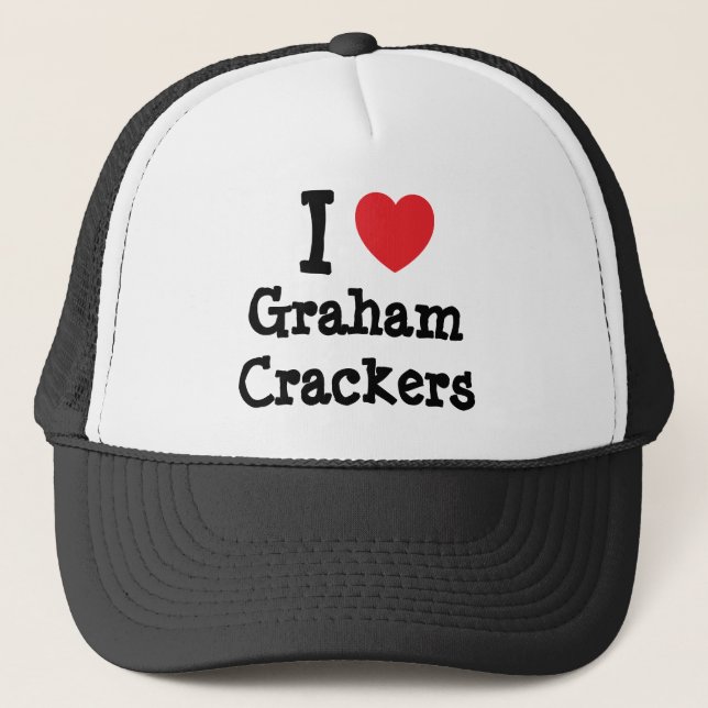 Casquette J'aime le coeur de Graham Crackers T-Shirt (Devant)