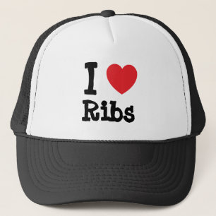 Casquette J'aime le coeur de Ribs T-Shirt