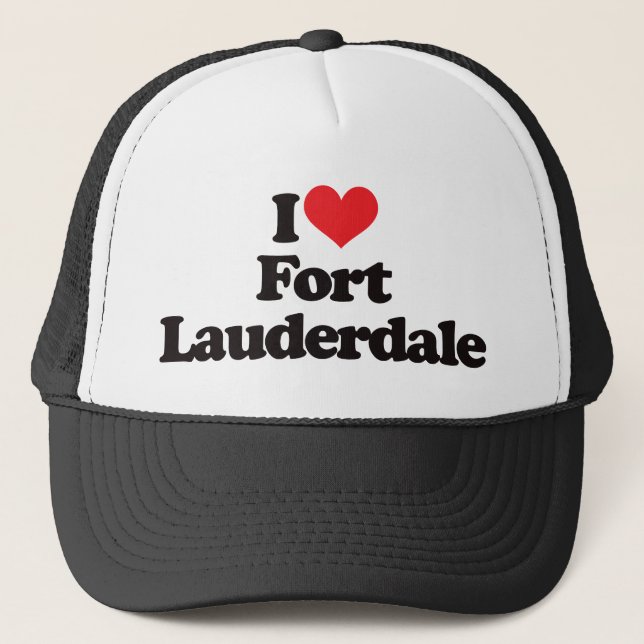 Casquette J'aime le Fort Lauderdale (Devant)