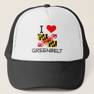 Casquette J'aime le Greenbelt le Maryland