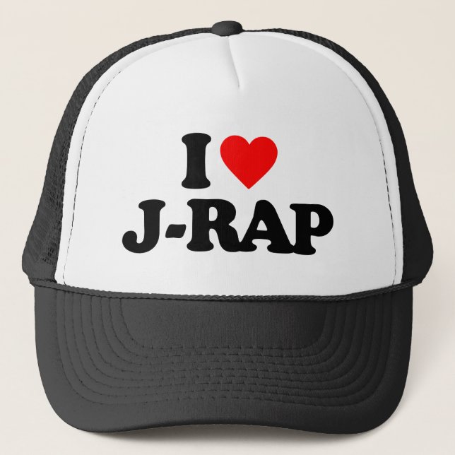 CASQUETTE J'AIME LE J-RAP (Devant)