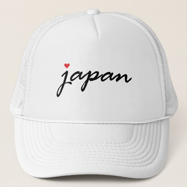 Casquette J'aime le Japon (Devant)