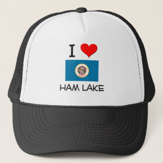 Casquette J'aime le lac Minnesota ham