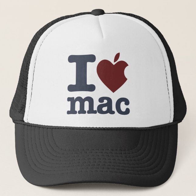 Casquette J'aime le Mac (Devant)