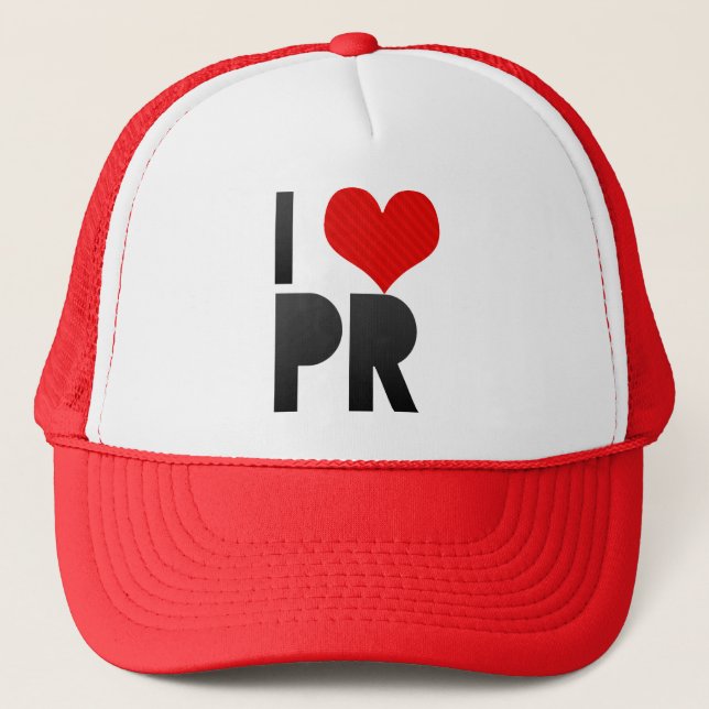 Casquette J'aime le P.R. (Devant)