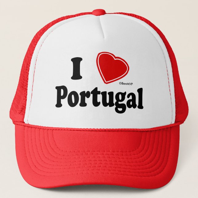 Casquette J'aime le Portugal (Devant)