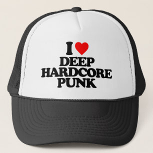 CASQUETTE J'AIME LE PUNK INCONDITIONNEL PROFOND