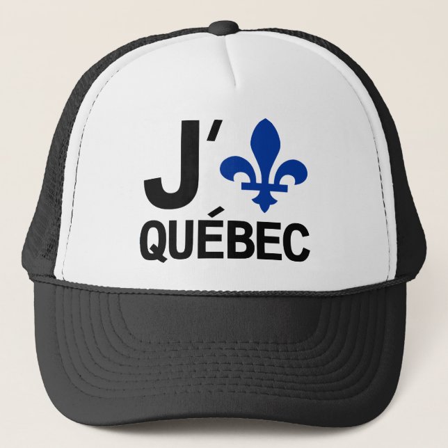 Casquette J'aime le Québec (Devant)