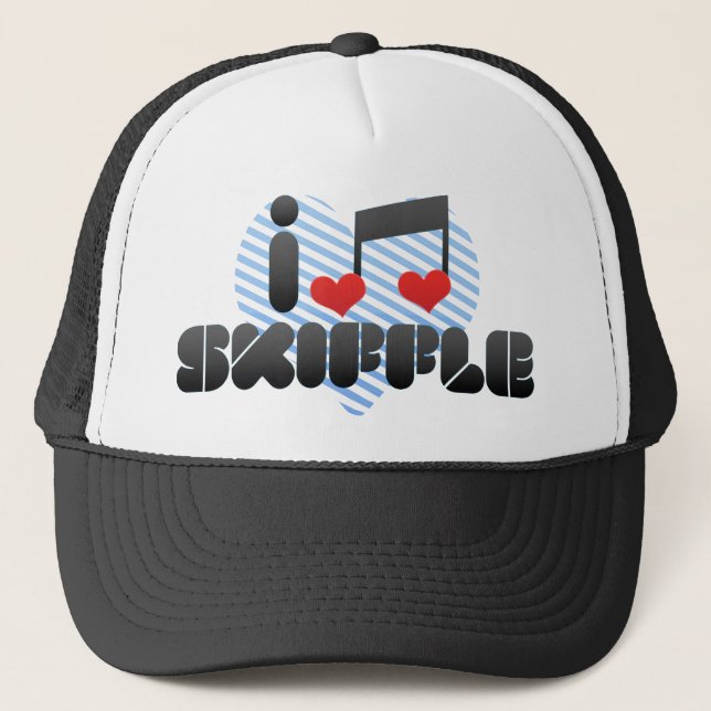Casquette J'aime le skiffle (Devant)