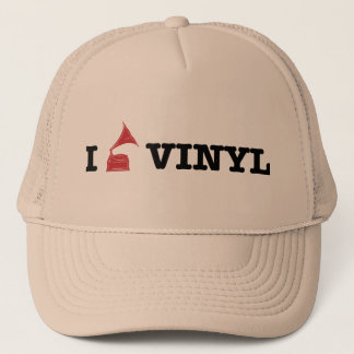 Casquette j'aime le vinyle