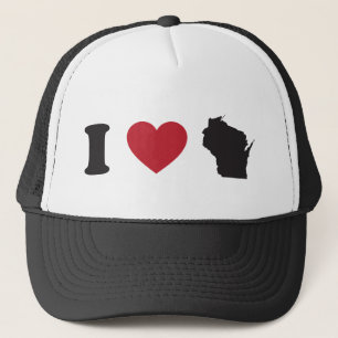 Casquette J'aime le Wisconsin
