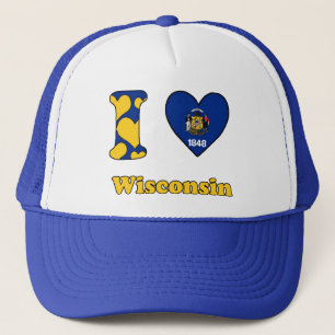 Casquette J'aime le Wisconsin