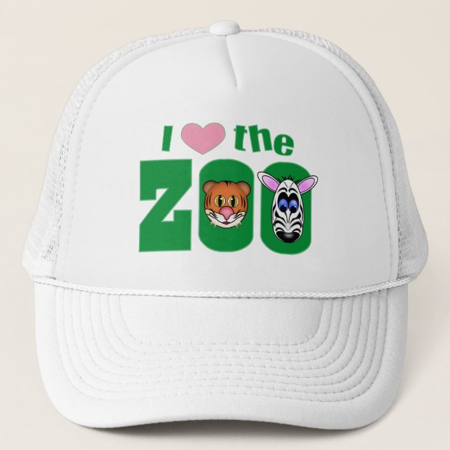 Casquette J'aime le ZOO (Devant)