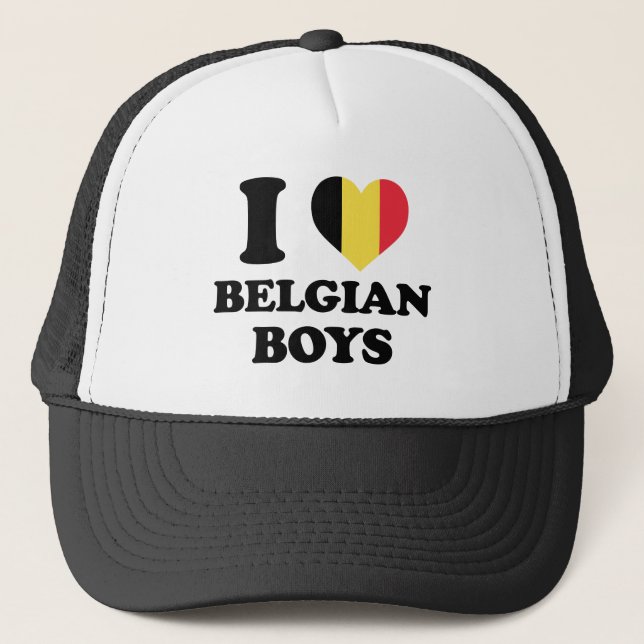 Casquette J'aime les garçons belges (Devant)