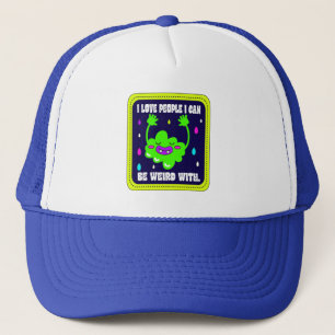 Casquette J'Aime Les Gens Avec Qui Je Peux Être Étrange
