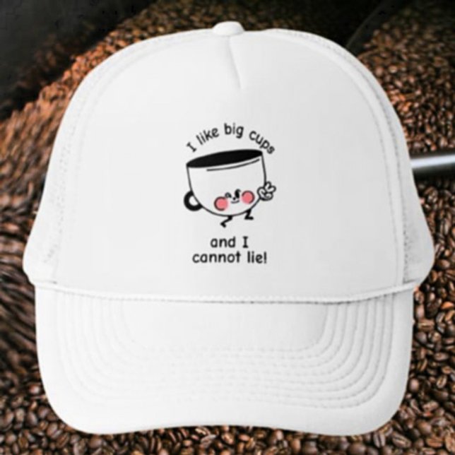 Casquette J'Aime Les Grosses Tasses - Chapeau De Camion (Créateur téléchargé)