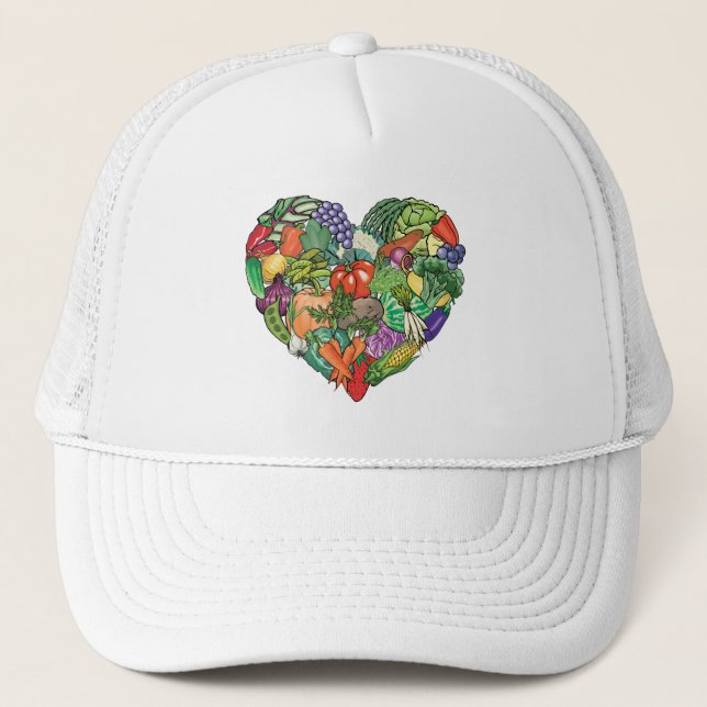 Casquette J'aime les Légumes (Devant)