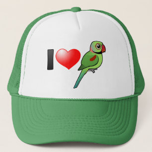 Casquette J'aime les perruches alexandrines