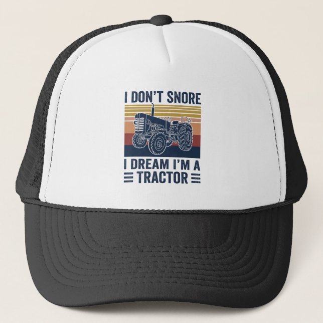 Casquette j'aime les tracteurs T-shirt (Devant)