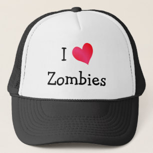 Casquette J'aime les zombies