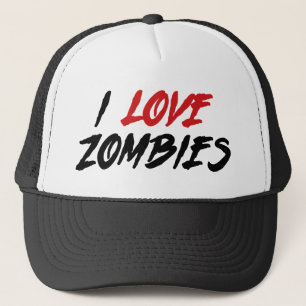 Casquette J'aime les zombies