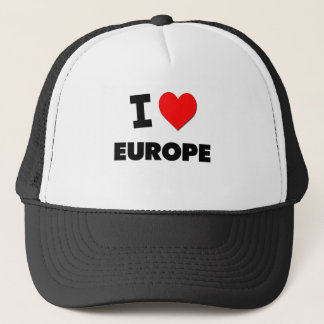 Casquette J'aime l'Europe