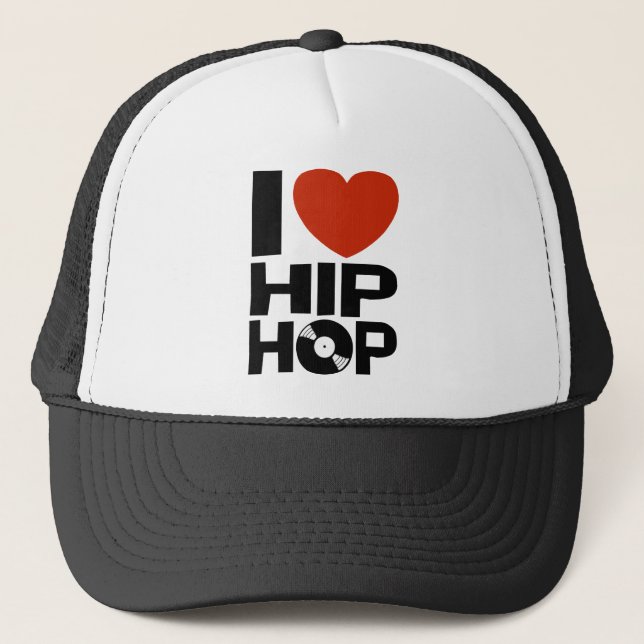 Casquette J'aime l'Hip hop (Devant)