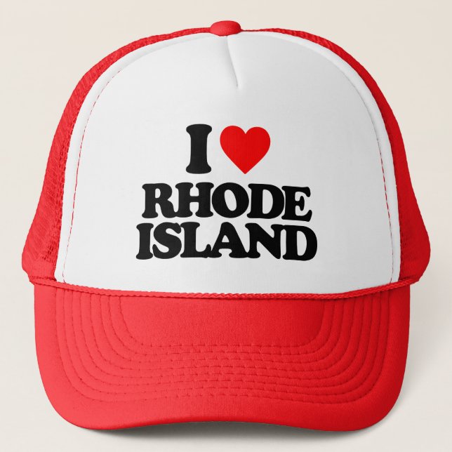 CASQUETTE J'AIME L'ÎLE DE RHODE (Devant)