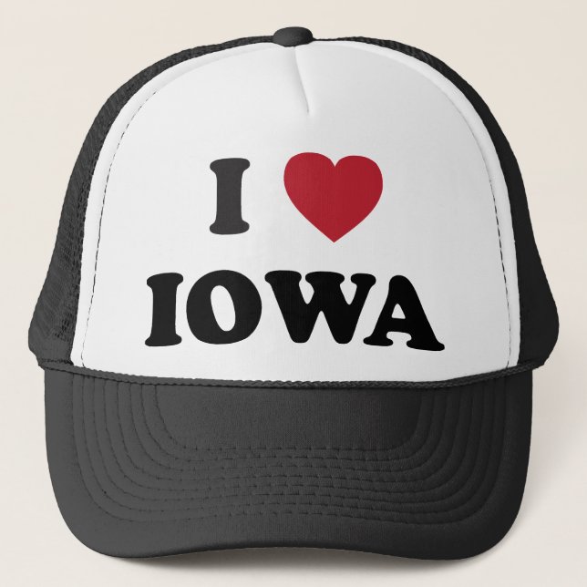 Casquette J'aime l'Iowa (Devant)