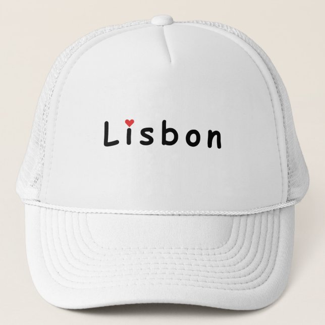 Casquette J'aime Lisbonne (Devant)