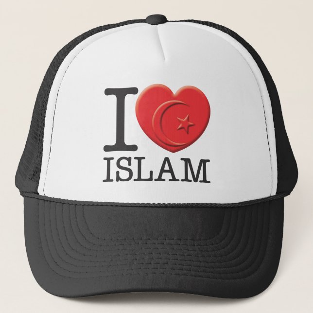 Casquette J'aime l'Islam (Devant)