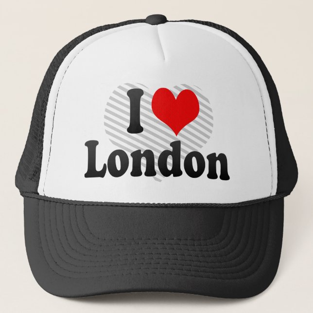 Casquette J'aime Londres (Devant)