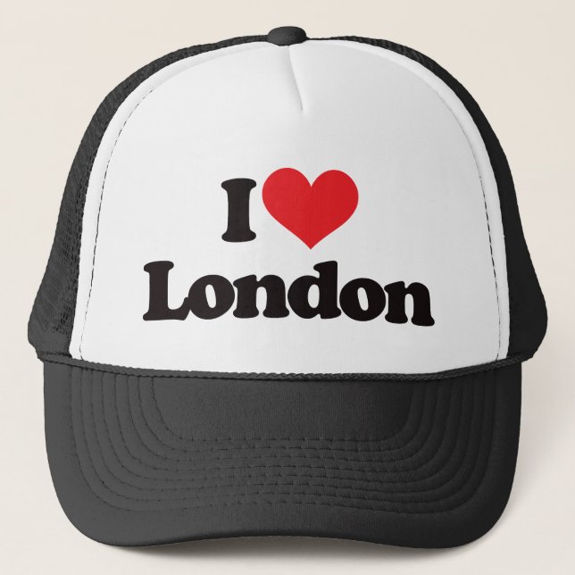 Casquette J'aime Londres (Devant)